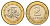 Литва 2 лита 1999 KM 112 биметалл UNC 4364-1943