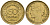 Франция 50 сантимов 1932 KM 894.1, Le Franc 192.15 алюминиевая бронза 4596-762