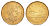 Канада 1 доллар 2010 Елизавета II (1952-2022), утка KM 495 никель плакированный позолоченной бронзой 4631-824