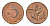 Турция 1 куруш 1970 KM 895a бронза UNC 4674-363