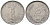 Турция 25 курушей 1967 KM 892.3 нержавеющая сталь UNC 4620-455