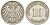 Германия 10 пфеннигов 1905 F KM 12, Jager 13, Weege 8 медно-никель 219-116