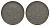Кипр 1/2 пиастра 1879 Виктория (1837-1901) KM 2 бронза 4127-1144