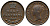 Великобритания 1/2 фартинга 1844 Виктория (1837-1901) KM 738, Spink 3951 медь 1518-335