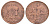 Франция 10 сантимов 1915 тип Даниэль Дюпюи KM 843, Le Franc?136/25 бронза 4657-546