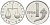 Италия 1 лира 1996 R KM 91 алюминий PROOF 1099-3-44