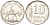 Аргентина 10 песо 1963 Гаучо KM 60 никелированная сталь 68-611