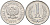 Польша 1 злотый 1974 MW KM 49.1 алюминий    4161-155