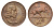 ЮАР 2 цента 1965 Ян ван Рибек (1619-1677), South Africa, легенда на английском, антилопа KM 66.1 бронза 4693-543