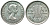 Австралия 3 пенса 1957 m, Елизавета II (1952-2022) KM 57 серебро 71-545