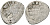Русское Царство копейка 1547-1584 Иван IV Васильевич, Псковский  монетный двор, 0,70 ГР ГиК №79 серебро 262-539