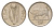 Ирландия 5 пенсов 1993 бык KM 28 медно-никель aUNC 4627-818