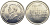 Иордания 2 1/2 пиастра 1996 KM 53 никелированная сталь aUNC 1526-413