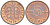ФИНЛЯНДИЯ 5 ПЕННИ 1976 KM 45 медь UNC 3718-123