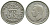 Великобритания 6 пенсов 1942 Георг VI (1936-1952) KM 852, Spink 4084 серебро 89-1726