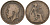 Великобритания 1 пенни 1917 Георг V (1910-1936) KM 810, Spink 4051 бронза 4572-1221
