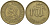 ФИНЛЯНДИЯ 10 МАРОК 1953 Н KM 38 алюминиевая бронза 100-227