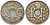Франция 25 сантимов 1926 KM 867a, Le Franc 171.7 медно-никель 4143-426