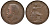 Великобритания 1 фартинг 1922 Георг V (1910-1936) KM 808.2, Spink 4060 бронза 4164-368