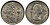Великобритания 6 пенсов 1967 Елизавета II (1952-2022) KM 903, Spink 4149 медно-никель 4539-221