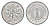 Япония 1 йена 1966 Yr. 41 Y 74 алюминий 4640-514