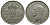 Великобритания 2 шиллинга (флорин) 1948 Георг VI (1936-1952) KM 865, Spink 4102 медно-никель 4381-1141