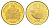 Гамбия 10 бутутов 1998 год-тип KM 56 сталь плакированная латунью UNC 4666-452