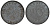 Германия 10 рейхспфеннигов 1940 F KM 101, J. 371 цинк 4121-1023