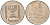 Израиль 1/2 лиры 1974 JE 5734 KM 36 медно-никель aUNC 4575-835