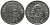 Рудольштадт (Тюрингия) 1/2 марки 1920 Funck 457.9A, Men18 27630.8 железо aUNC 4586-1023