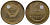 СССР 1 копейка 1971 Y 126a, Schon 75a латунь 4564-918