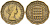 Великобритания 3 пенса 1960 Елизавета II (1952-2022) KM 900, Spink 4153 никель латунь 4126-717