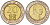 Кения 20 шиллингов 1998 Дэниэл арап Мои KM 32 биметалл 4556-1254