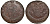 Россия 5 копеек 1773 ЕМ, Екатерина II (1762-1796) Биткин 622 медь 1103-9-12