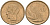 Бельгия 20 франков 1980 Belgie KM 160 никель бронза 4120-1124