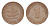 ФРГ 1 пфенниг 1982 F KM 105, J.380 сталь плакированная медью 4630-913