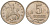 Россия 5 копеек 2004 ММД KM 601 сталь плакированная медно-никелем 4588-1124