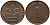 ФРГ 1 пфенниг 1977 D KM 105, J.380 сталь плакированная медью 99-339