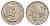 ЮАР 20 центов 1965 Ян ван Рибек (1619-1677), Suid Africa, легенда на африкаанс, цветок протея KM 69.2 никель 4546-711