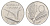 Италия 10 лир 1987 R, плуг, колосья KM 93 алюминий UNC 4551-943
