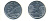 Бразилия 5 крузейро 1990 фермер KM 618.1 нержавеющая сталь aUNC 93-627