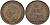 Великобритания 1 пенни 1945 Георг VI (1936-1952) KM 845, Spink 4114 бронза 4144-916