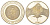 Киргизия 1 сом 2011 20 лет независимости - Пик Хан-Тенгри, тираж 5.000 экземпляров KM 47 медно-никель PROOF 3896-311