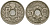 Франция 5 сантимов 1922 KM 875 медно-никель 4164-336