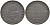 ПРУССИЯ 3 ПФЕННИГА 1867 А, ВИЛЬГЕЛЬМ I (1861-1888) KM 482 медь 117-937