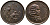 ЮАР 1 цент 1966 Ян ван Рибек (1619-1677), Suid Africa, легенда на африкаанс, капские воробьи KM 65.2 бронза 4549-438