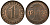Германия 1 рентенпфенниг 1923 F цена по каталогу МТ 80 евро J 306, KM 30 бронза UNC 413-3224