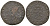 Франция, Меро меро 1524 Ro.156 бронза 441-1245