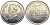 Иордания 2 1/2 пиастра 1996 KM 53 никелированная сталь aUNC 1527-333