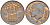 БЕЛЬГИЯ 50 САНТИМОВ 1964 BELGIQUE KM 148.1 бронза UNC 3996-1247